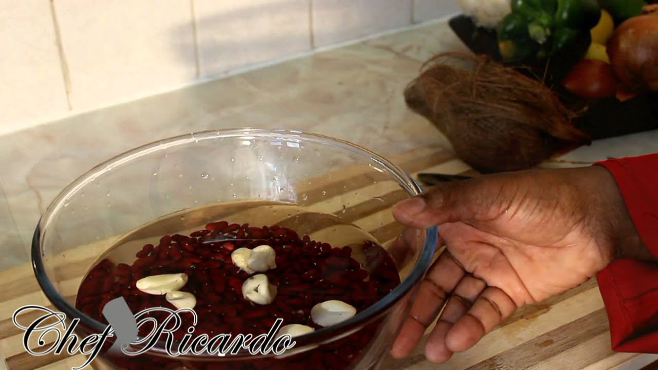 How To Soak Red Kidney Bean For Next Day | Recipes By Chef Ricardo | Chef Ricardo Cooking