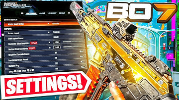 BLACK OPS 7: BEST CONTROLLER SETTINGS! 🎮 (BO7 Best Settings PS5/ XBOX/ PC)