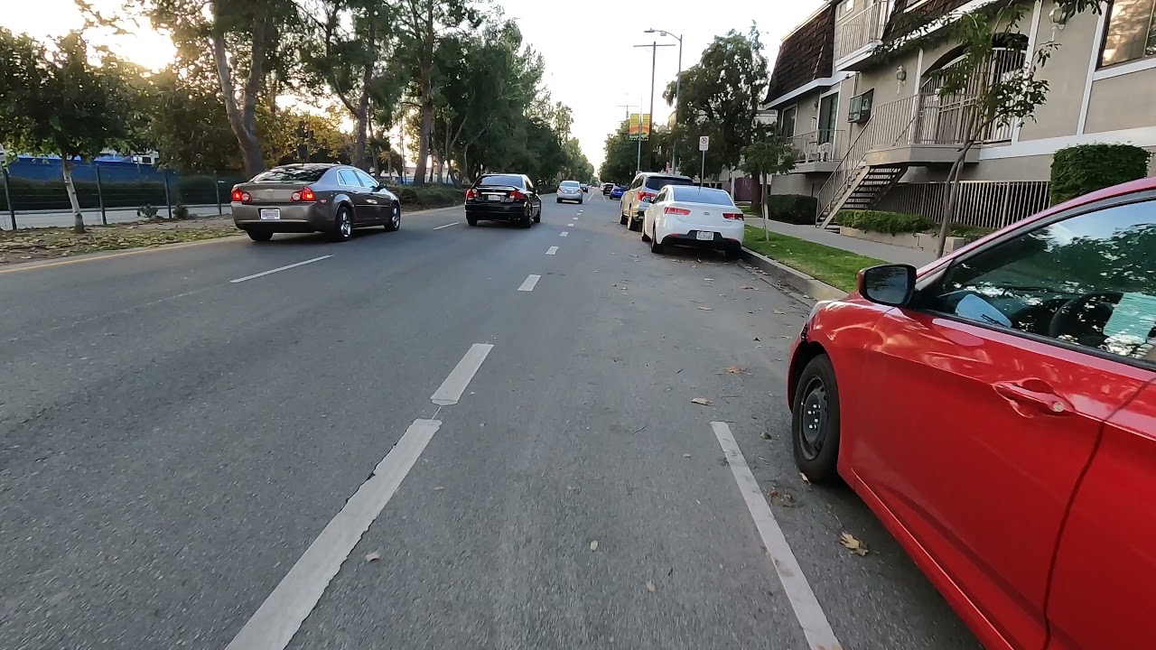 CYCLING FROM BURBANK TO VAN NUYS 10 MILE RIDE 4K VIDEO YouTube