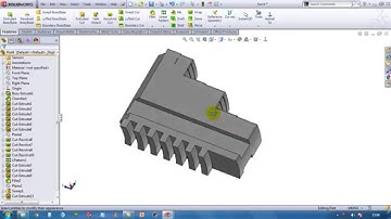 solidworks tutorial #19 : how to createsketch 3jaw chuck part no 4
