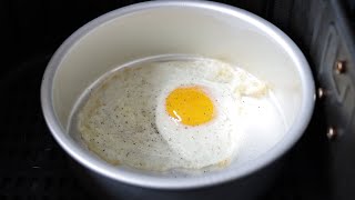 How to Make a Fried Egg in Air Fryer