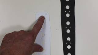 PixelTrim System Icicle Style 1 / Up to 16 of 12mm Nodes or 12mm Ribbon / 19 In - 48cm
