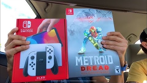 FINALLY My OLED Nintendo Switch & Metroid Dread Special Edition UNBOXING!!