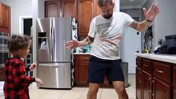 Making Ice Cream At Home, Jackson's Favorite Book Right Now & Bedtime Dance Party! | Home Vlog