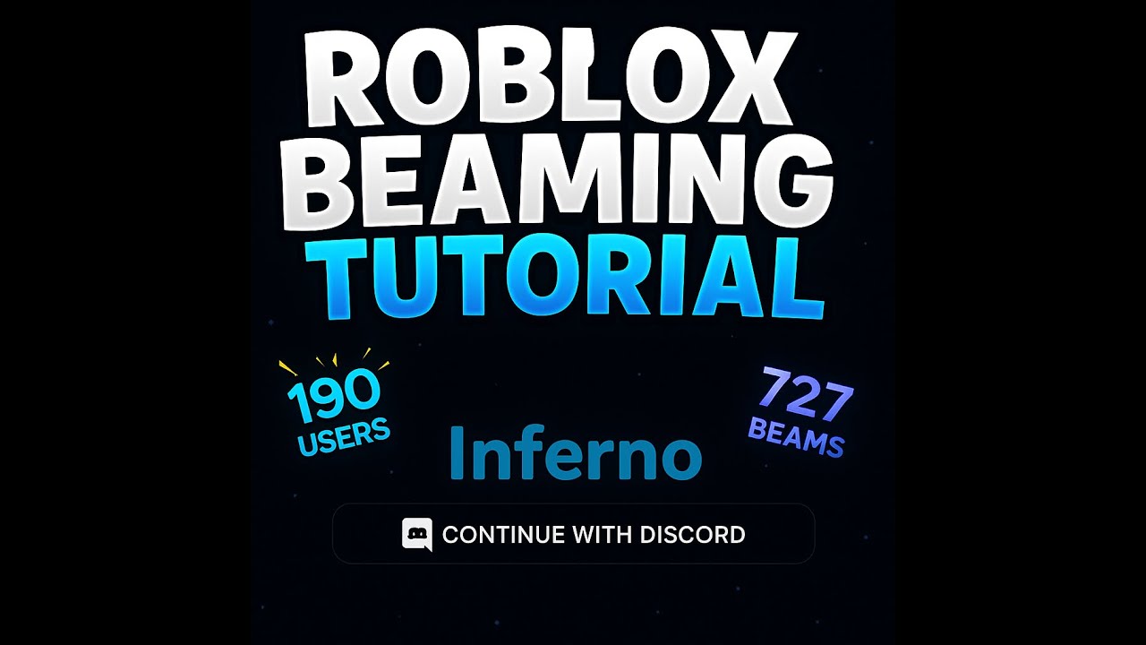 HOW TO BEAM ROBLOX ACCOUNTS MOBILE PC WORKING 2025 2026 EDUCATIONAL 