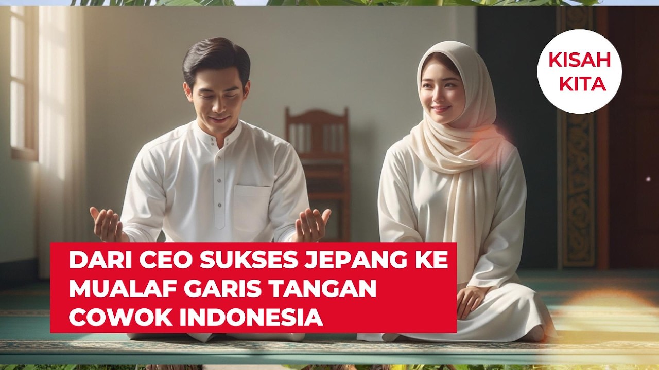 CEO JEPANG KAYA RAYA JATUH CINTA PADA PRIA INDONESIA SAMPAI RELA MENJADI MUALAF , MENGHARUKAN