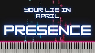 Presence [Your Lie in April] | Piano Cover by xZeron Resimi