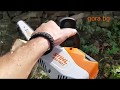 STIHL MSA 140 C-BQ Chainsaw | "first person" camera