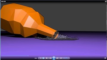 Blender 2.6 Animation - Cartoon style Fluid Particles