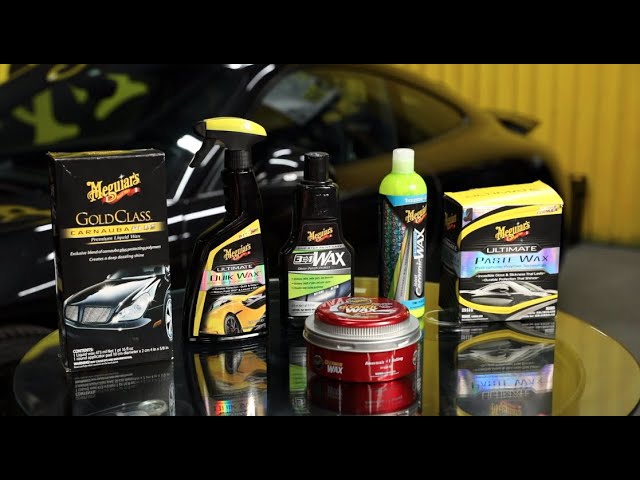 Controversia superficial pastel Ceras de Meguiars ¿Cuál es la más indicada para su vehículo? - YouTube