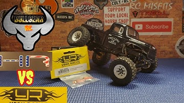 SCX24 Hot Racing VS Yeah Racing internal spring shocks