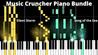 Maestro Music App - Silent Storm & Song of the Sea - Piano Bundle - Music Cruncher screenshot 1