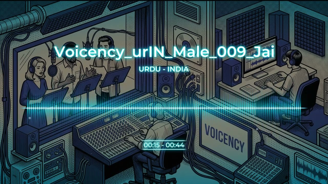Urdu Male Voice - Voicency_urIN_Male_009_Jai