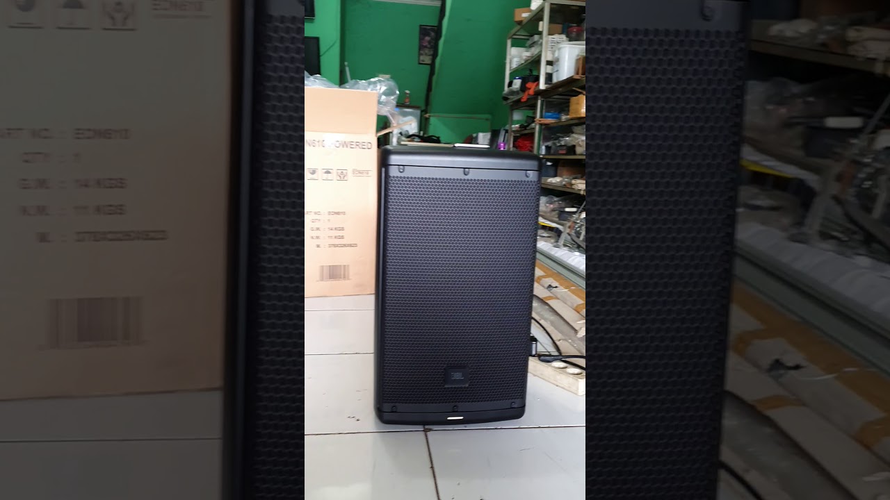 Test suara JBL EON610