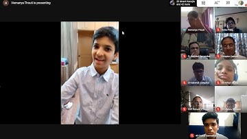 DBHS Matunga: Online class assembly – Std 8 A – The live recording of the assembly