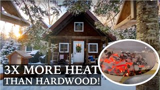 How We Heat Our Cabin in the Woods in Winter