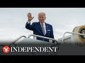 Live: Joe Biden departs for Georgia to attend Rosalynn Carter tribute event