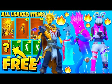 *NEW* Leaked Fortnite Skins & Emotes..!! *FREE REWARDS ...