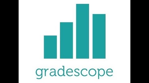 Uploading to GradeScope