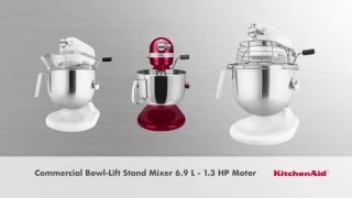 Mixer KitchenAid - 6.9 Liter - Royal Red - 5KSM7580XBER