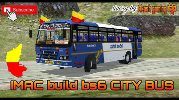 ❤️💛ll IMAC build bs6 bus💛❤️ll. KSRTC bus