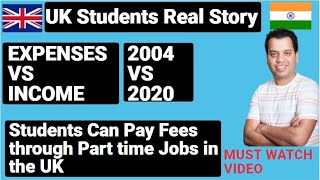 Students Can Pay Fees through Part time Jobs in the UK? | Study in UK| INDIAN STUDENT REAL UK INCOME