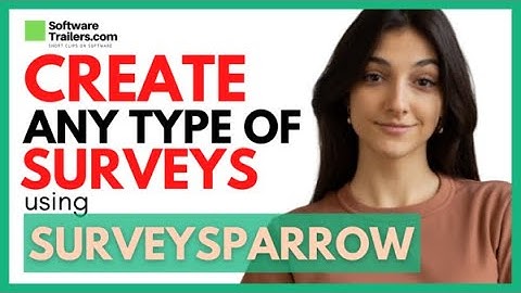 ✅ Create any type of Surveys using SurveySparrow