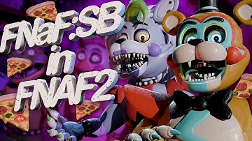 What If FNAF: Security Breach Animatronics Were in FNAF 2 Style?