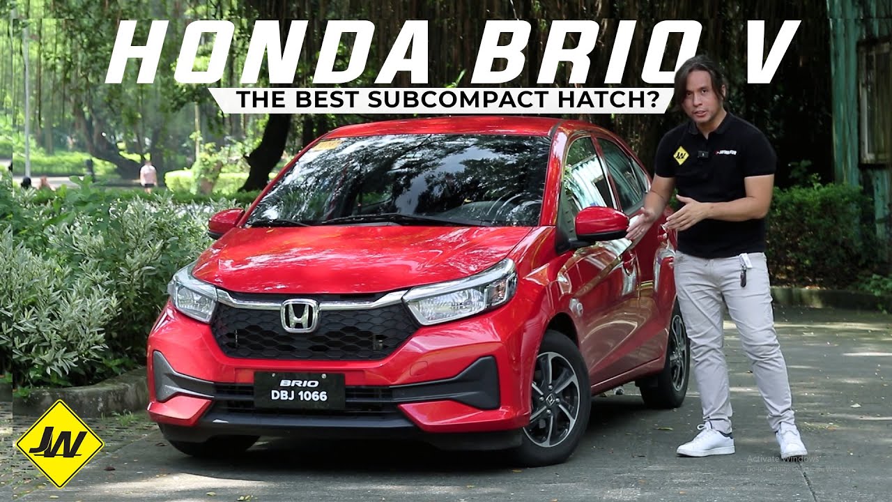 2024 Honda Brio V Full Review -A Better Hatch than the Toyota Wigo?