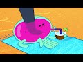 Зиг и Шарко 🦶 Наступить на медузу 🦶 русский мультфильм | дети видео | мультфильмы |