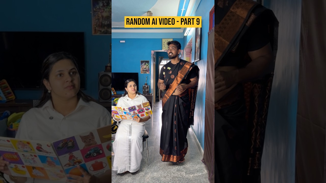 That Random Ai video - Part 9 😂😁#policouple #trending #comedyreel #funnyreel #viral #fun #tamil