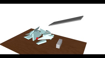 MS Physicsシミュレーション　Frozen