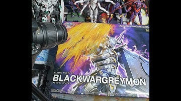 BLACK WARGREYMON FIGURE-RISE STANDARD AMPLIFIED STRAIGHT BUILD