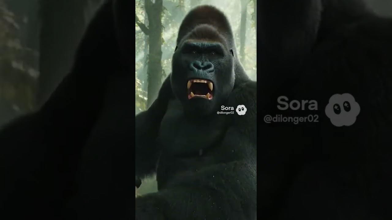 Leopard Attacks Silverback Gorilla... Gets SMACKED Mid-Air! 🐆🦍💥 