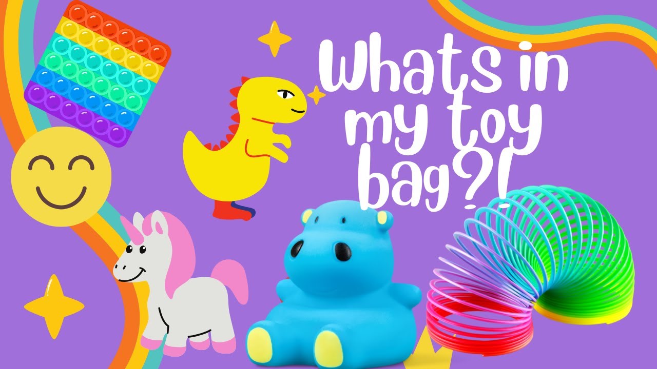 WHATS IN MY TOY BAG!!? 🪀🧸🤓