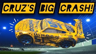 Disney Pixar Cars 3 | Cruz Ramirez's Big Crash
