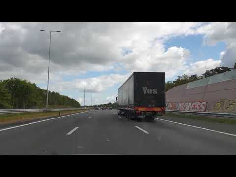 Dashcam Beelden Utrecht »Blaricum Via: Parkeergarage U.M.C.Utrecht »A28,A27 en A1.