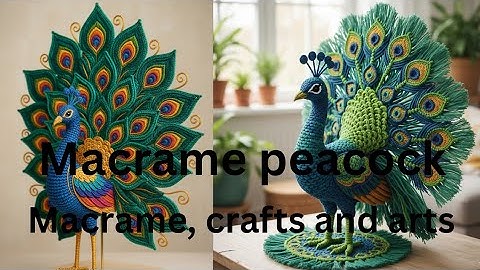 macrame peacock is live!/#macrame/#shorts/#ytshorts/#yt
