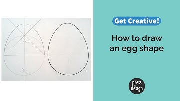 How to draw an egg shape