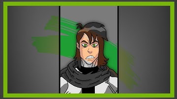 Drawing Ben null void Invincible War pixel art style