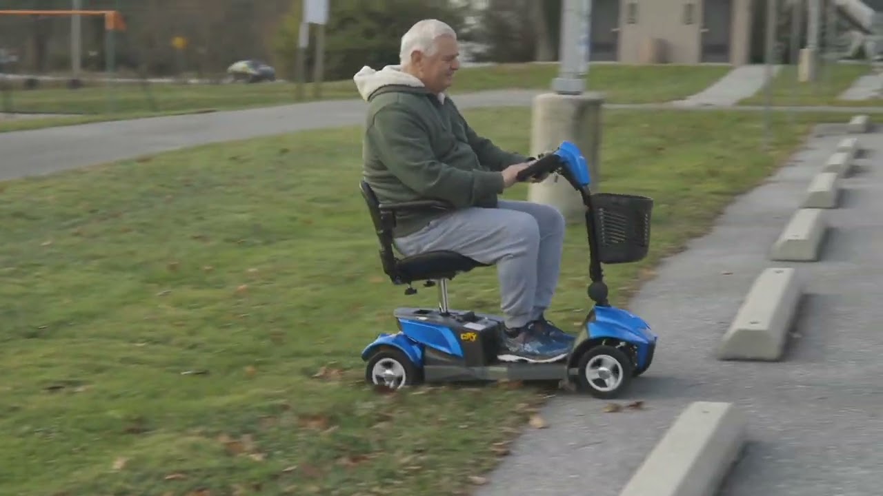 EV Rider CityCruzer 4Wheel Mobility Scooter on QVC YouTube
