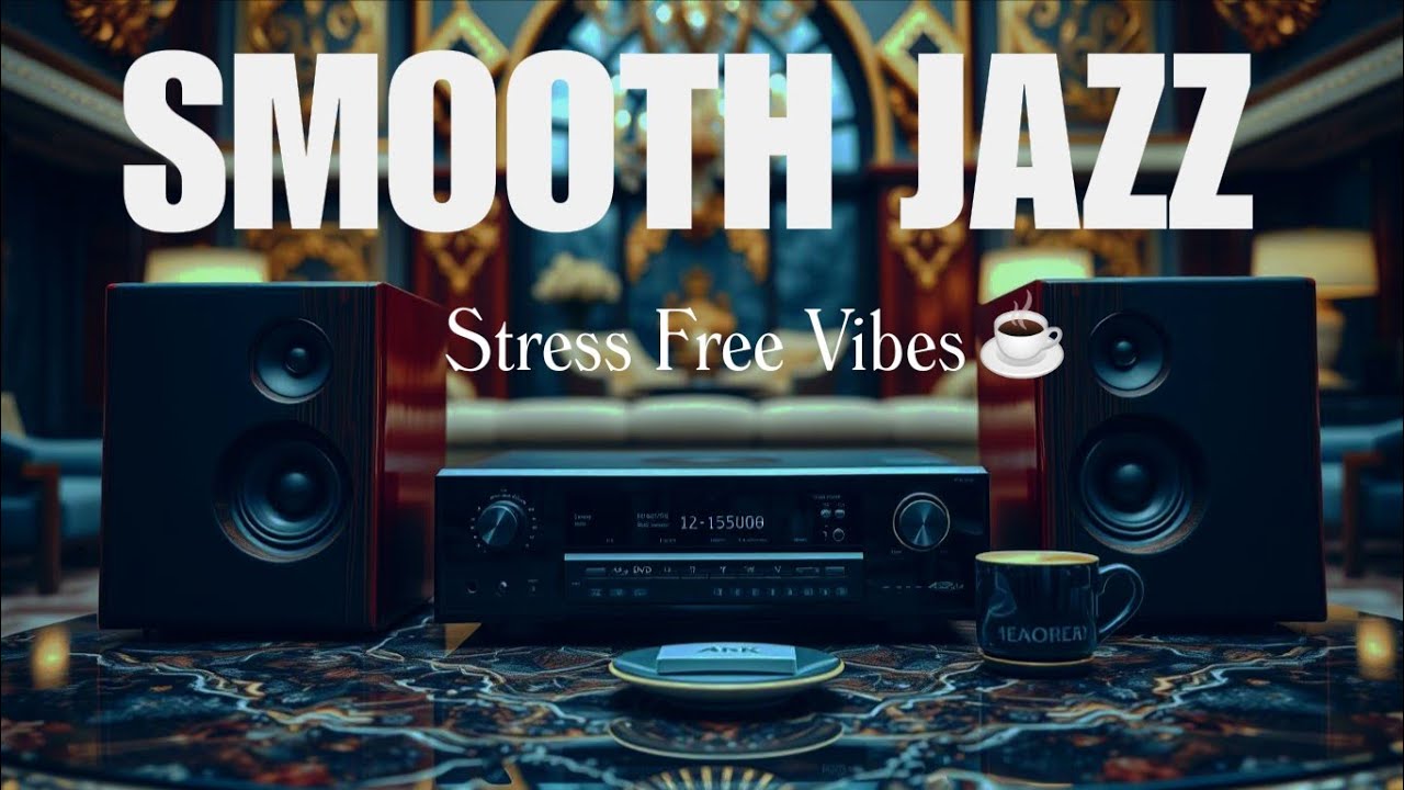 Smooth Jazz Mix - Melt Your Stress Away 🎷☕