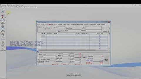Polosys ERP Financial Year Changing 2021 2022