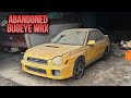 First wash in 7 years subaru wrx bugeye abandoned in barn  car detailing restoration