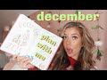 plan with me ~december~ monthly bullet journal layout