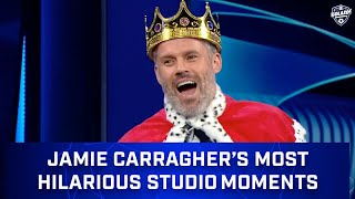 Jamie Carragher's Most Hilarious CBS Studio Moments & Highlights | UCL on CBS Sports Wealth