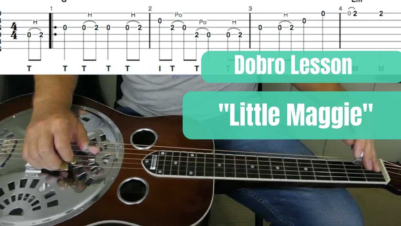 Little Maggie Dobro Lesson Preview YouTube