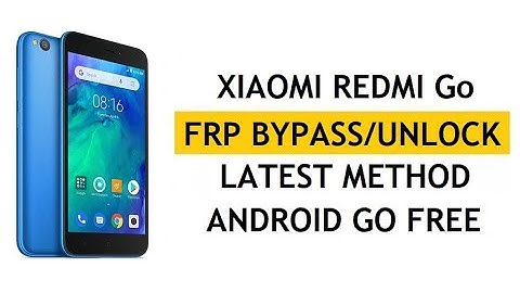 Xiaomi Redmi Go (M1903C3GI) FRP Unlock & Google Account Bypass Easy Trick Without PC New Method 2022
