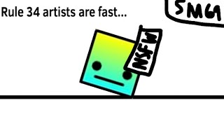 Rule 34 artists are fast (Geometry Dash animation)
