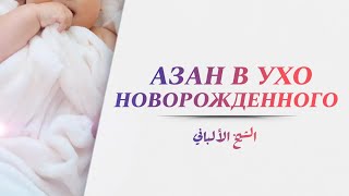 Азан в ухо новорожденного — Шейх Альбани Азан в ухо новорожденного — Шейх Альбани